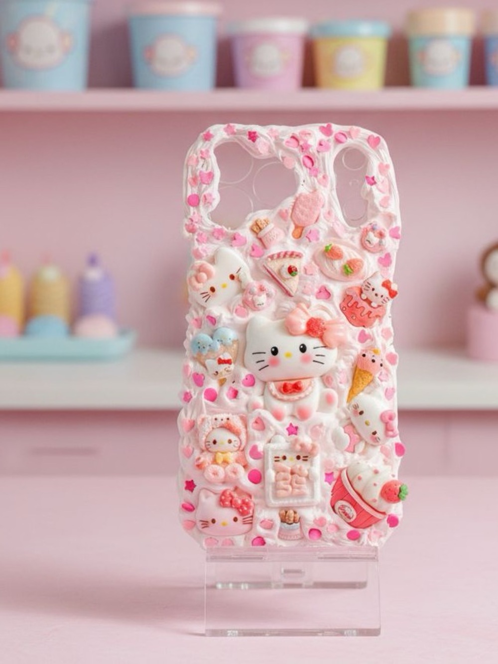 Handmade Hello Kitty Decoden  Phone Case all phone models